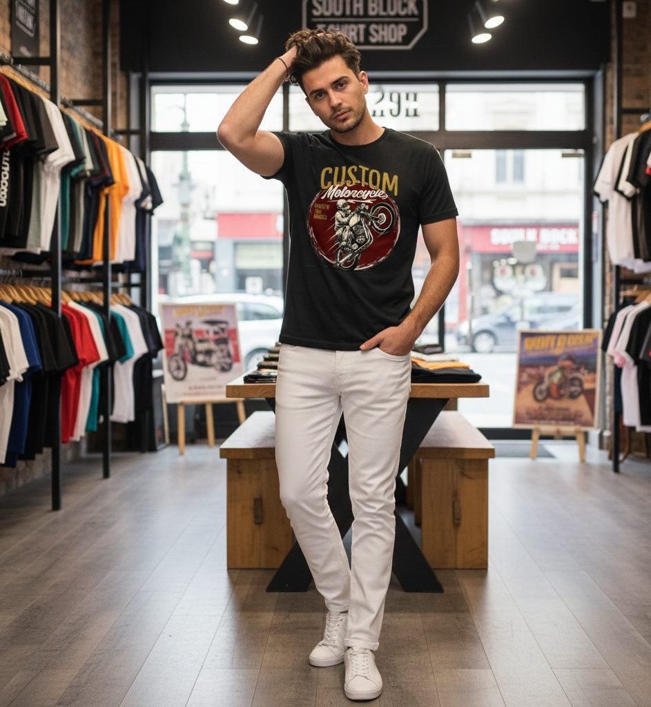 Premium Graphic T-Shirt Collection - Coastal Runner & More