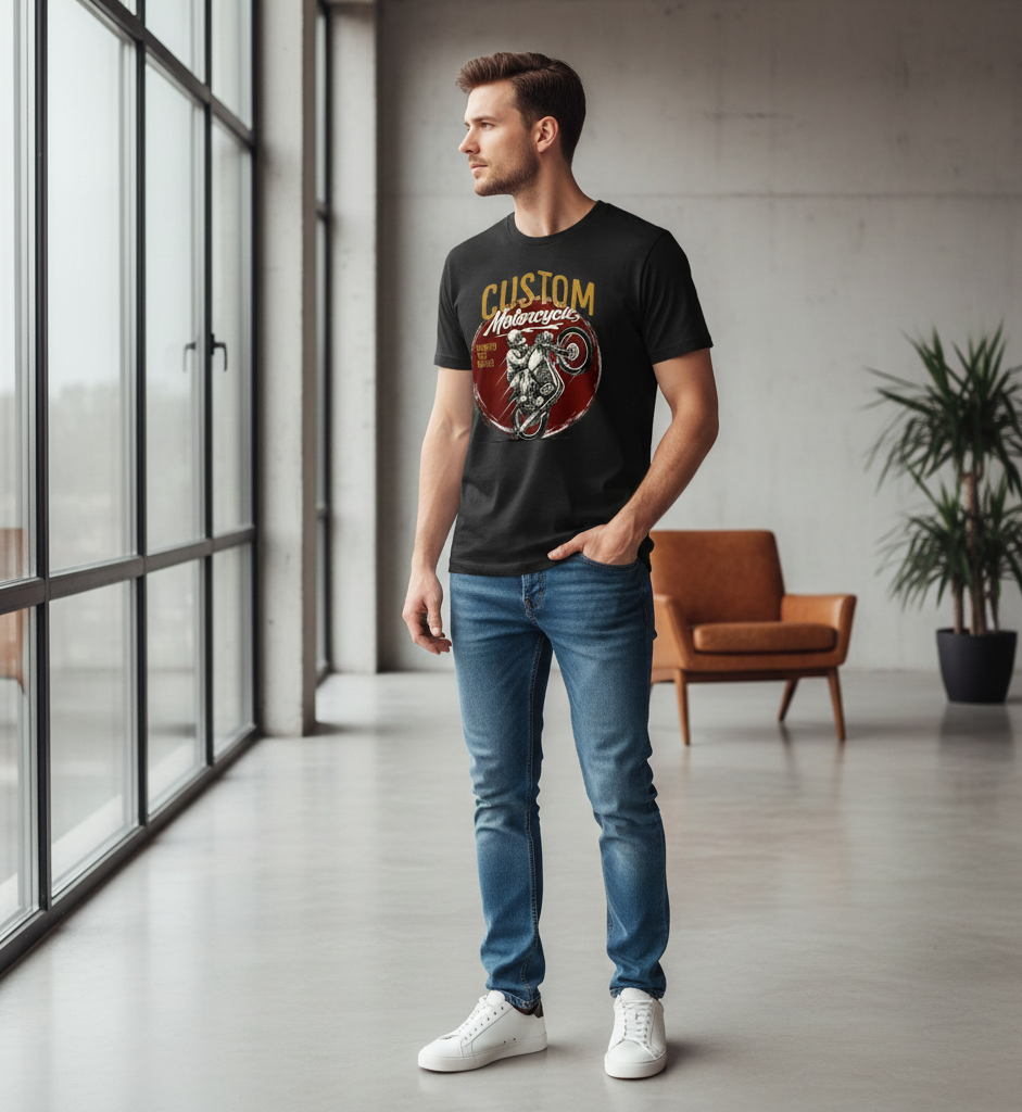 Premium Graphic T-Shirt Collection - Coastal Runner & More