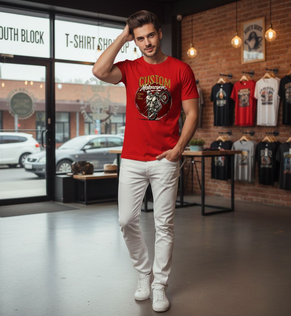 Premium Graphic T-Shirt Collection - Coastal Runner & More